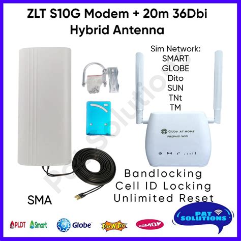 Zlt S G Openline Modem With Hybrid Antena Meters Shopee Philippines