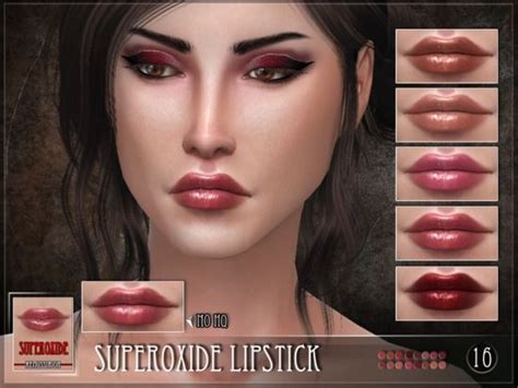 RemusSirion S Superoxide Lipstick Lipstick Sims Lip Makeup Tutorial