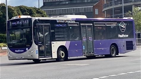 Volvo B8RLE MCV Evora Transdev Heathrow Airport Terminal Connections