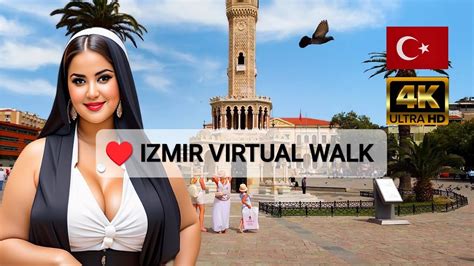 4K Turkey Travel Izmir City Tour Alsancak Virtual Walk YouTube