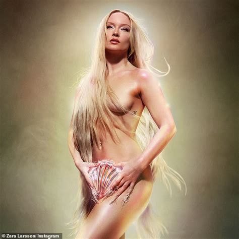 Zara Larsson Showcases Her Sensational Figure As She Strips Off And