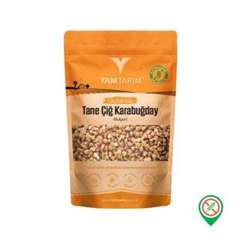 Tam Tarım Çiğ Karabuğday Tane 1 kg Glutensiz Nokta