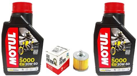 Troca de Óleo Yamaha Fazer 150 Factor 150 Crosser Motul 2 Litros 5000