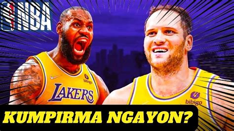 Kumpirma Ngayon Bojan Bogdanovic Pinakabagong Balita Ng Lakers Na Na