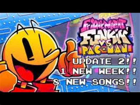 Friday Night Funkin VS Pac Man V2 FULL WEEK Cutscenes Arcade World