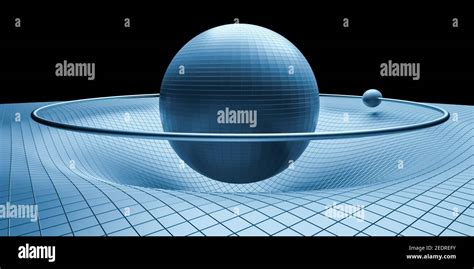 3d Visualization Of Gravity Distorsion Physical Objects In Orbit Space General Theory Of