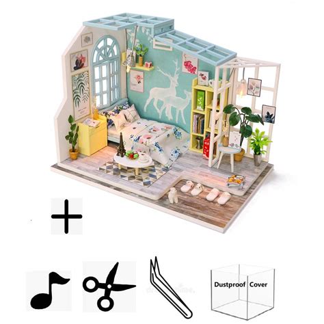 Spilay Diy Miniature Dollhouse Kit 43 Off