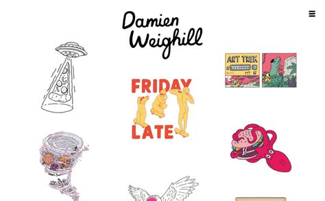 Siteinspire Damien Weighill