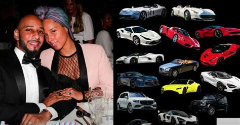 20 Million Car Collection Of Alicia Keys And Swizz Beatz Video Car