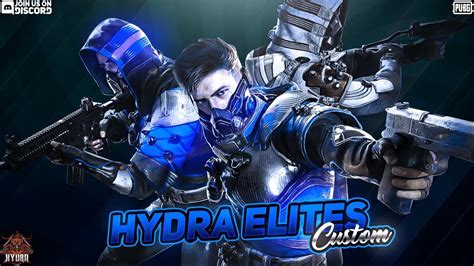 Pubg Mobile Live Hydra Clan Elite Customs Lets Own The Week Bi