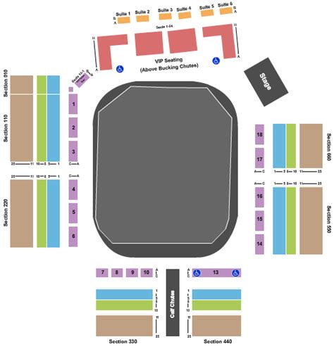 Rodeo at Tri-State Rodeo Arena Seating Chart | CloseSeats.com