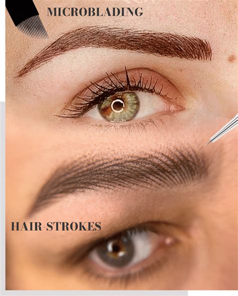 Hair Strokes Eyebrow Tattooing Better Than Microblading