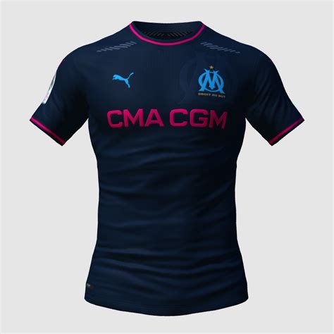 Olympique De Marseille Away Kit Concept FIFA 23 Kit Creator Showcase