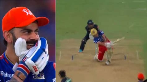 Gt Vs Rcb Ipl 2024 Virat Kohli Laughs In Disbelief On Will Jacks