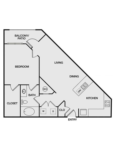 Floor Plans of Atria Apartment Homes in Tulsa, OK