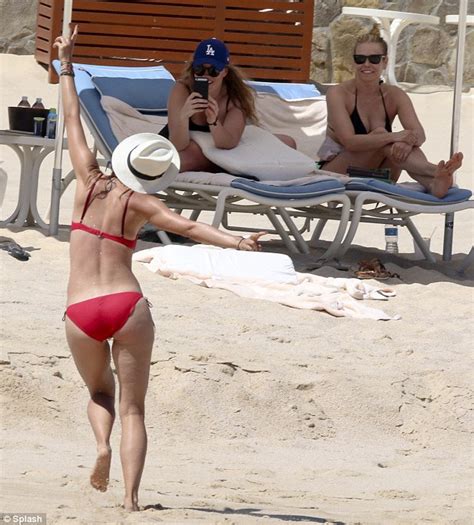 Maria Sharapova Dances All Her Cares Away In Red Bikini As She