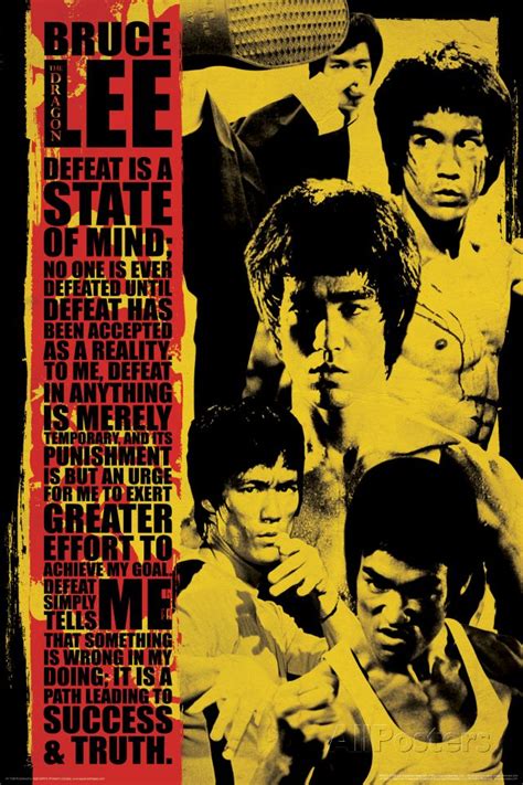 Bruce Lee Montage Posters Боевые искусства Брюс