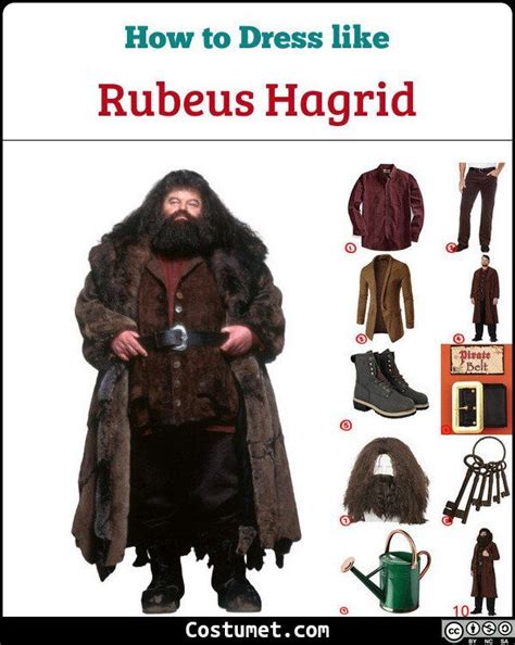 Rubeus hagrid costume – Artofit