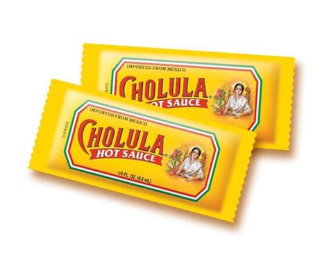 Cholula Hot Sauce Individual Packets Case Of 200 Office Coffee Company