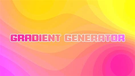 Gradient Background Generator | atelier-yuwa.ciao.jp