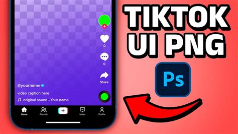 Get This Complete Tiktok Foryoupage Ui Free Psd Download Youtube