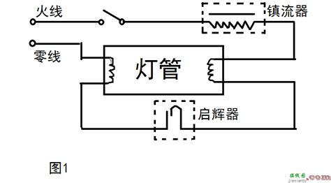 日光灯电路图日光灯电路工作原理简述 接线图网