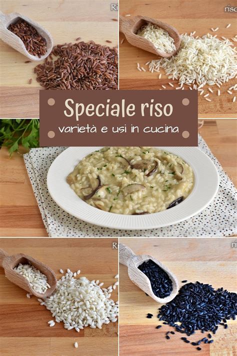 Tipi di riso varietà e usi in cucina consigli per sceglierlo in base