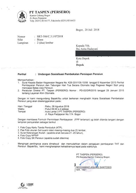 Contoh Surat Pensiun 52 Koleksi Gambar