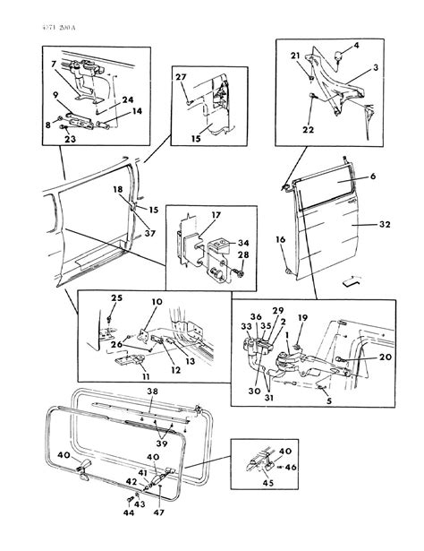 Sliding Door Parts Dodge Ram Van Sliding Door Parts