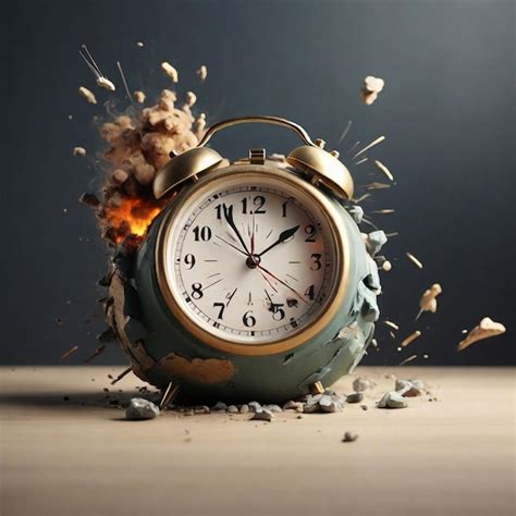 Premium Photo | A simple alarm clock