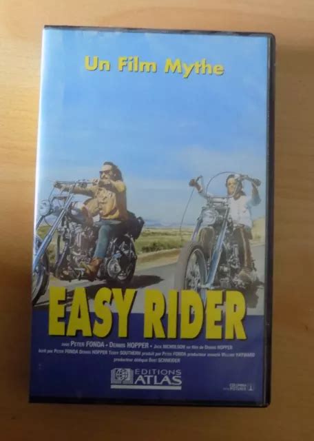 Cassette Video Vhs Cinema Easy Rider Peter Fonda Dennis Hopper Eur