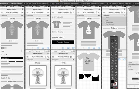 UX Wireframe Sketching & Prototyping - Rene de la Cruz