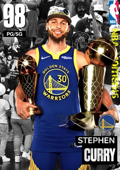 NBA 2K23 2KDB Custom Card Stephen Curry