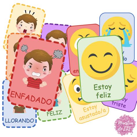 Flashcards Emociones Kumubox