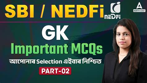 Nedfi Recruitment 2022 Nedfi Exam Preparation Nedfi Gk Mcqs Part