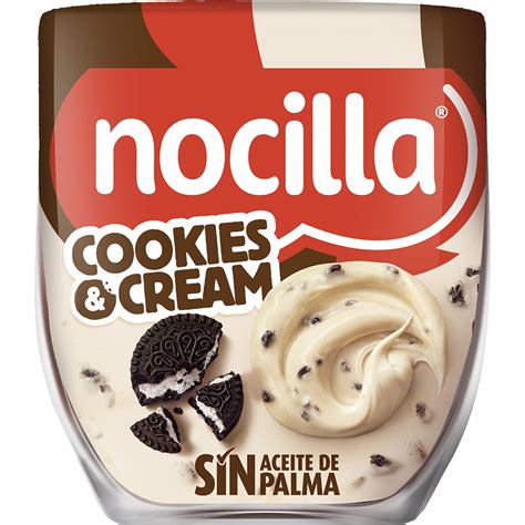 Crema De Cookies And Cream Sin Aceite De Palma Vaso G Nocilla