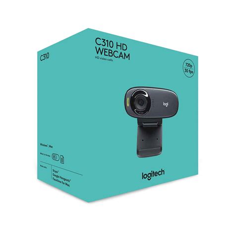 Logitech HD Webcam C310 Standard Packaging Black Help Tech Co Ltd