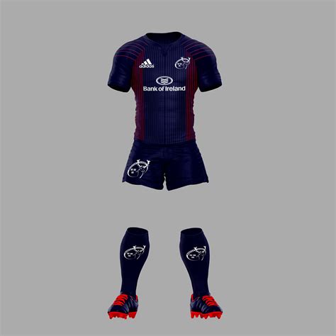 MUNSTER rugby 8 KIT REDESIGN on Behance