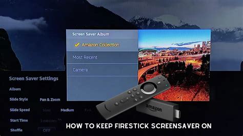 How To Keep Firestick Screensaver On [ 100% Working Method]