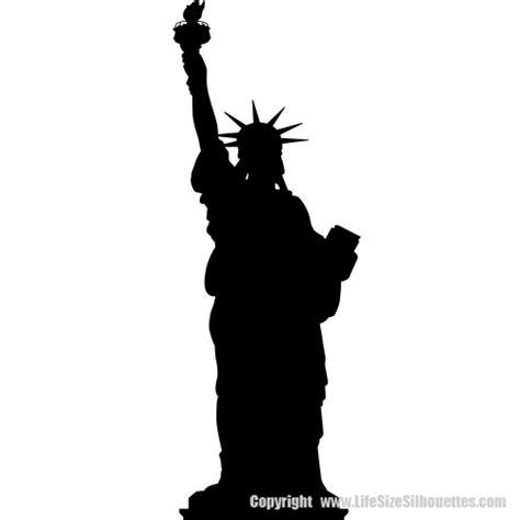 Statue Of Liberty Silhouette Wall Decor Statue Of Liberty Vinyl Decal