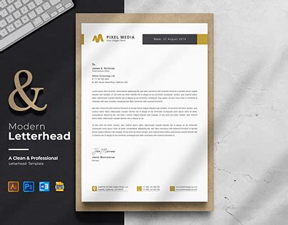 Official Paper Letterhead Template Projects Photos Videos Logos