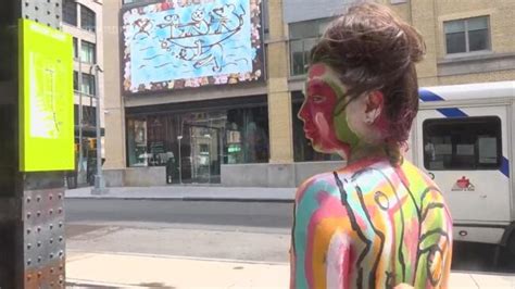 New York Artist To Hold His Last Bodypainting Day The Australian