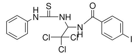 Iodo N Trichloro Phenyl Thioureido Ethyl Benzamide