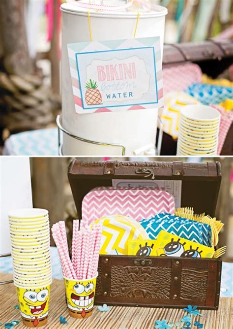 Bikini Bottom Spongebob Squarepants Birthday Party Hostess With The Mostess