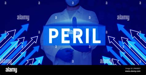 writing displaying text peril business showcase