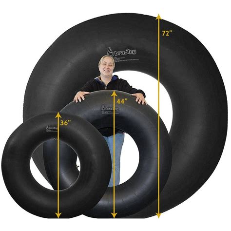 Gigantic 60 Rubber Inner Tube River Rafting Tubes Snow Tubes Pool