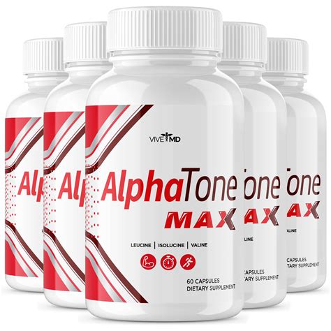 Buy Vive Md Alpha Tone Max Energy And Vitality Booster For Men