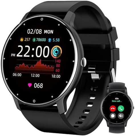 MERTTO Reloj Inteligente Mujer Hombre Smartwatch Impermeable IPX67