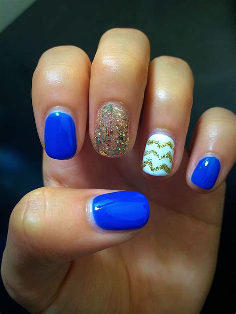 The 25 Best Blue Shellac Nails Ideas On Pinterest Summer Shellac