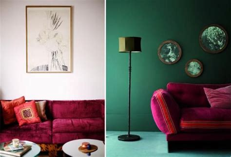 Complementary And Sophisticated Pink Green Color Schemes Inspired By